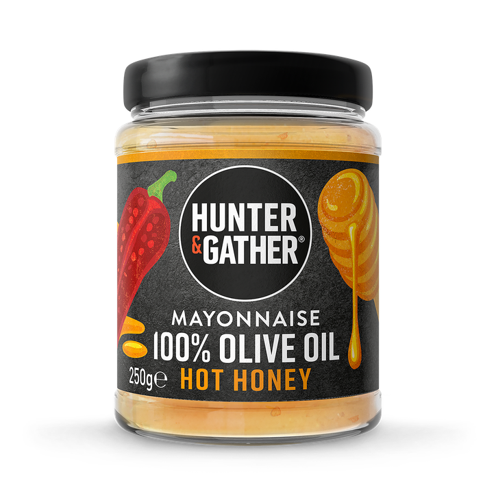 Hunter & Gather 100% Olive Oil Mayonnaise Hot Honey 250 g